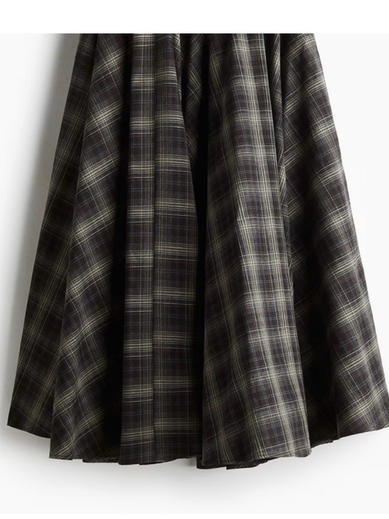 H&M Dresses & Skirts - H&M Plaid A-Line Skirt check  plaid  skirt